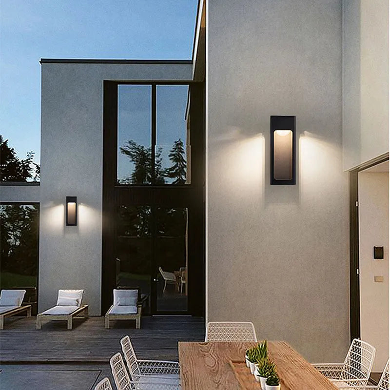 Minimalist Waterproof Outdoor Wall Light