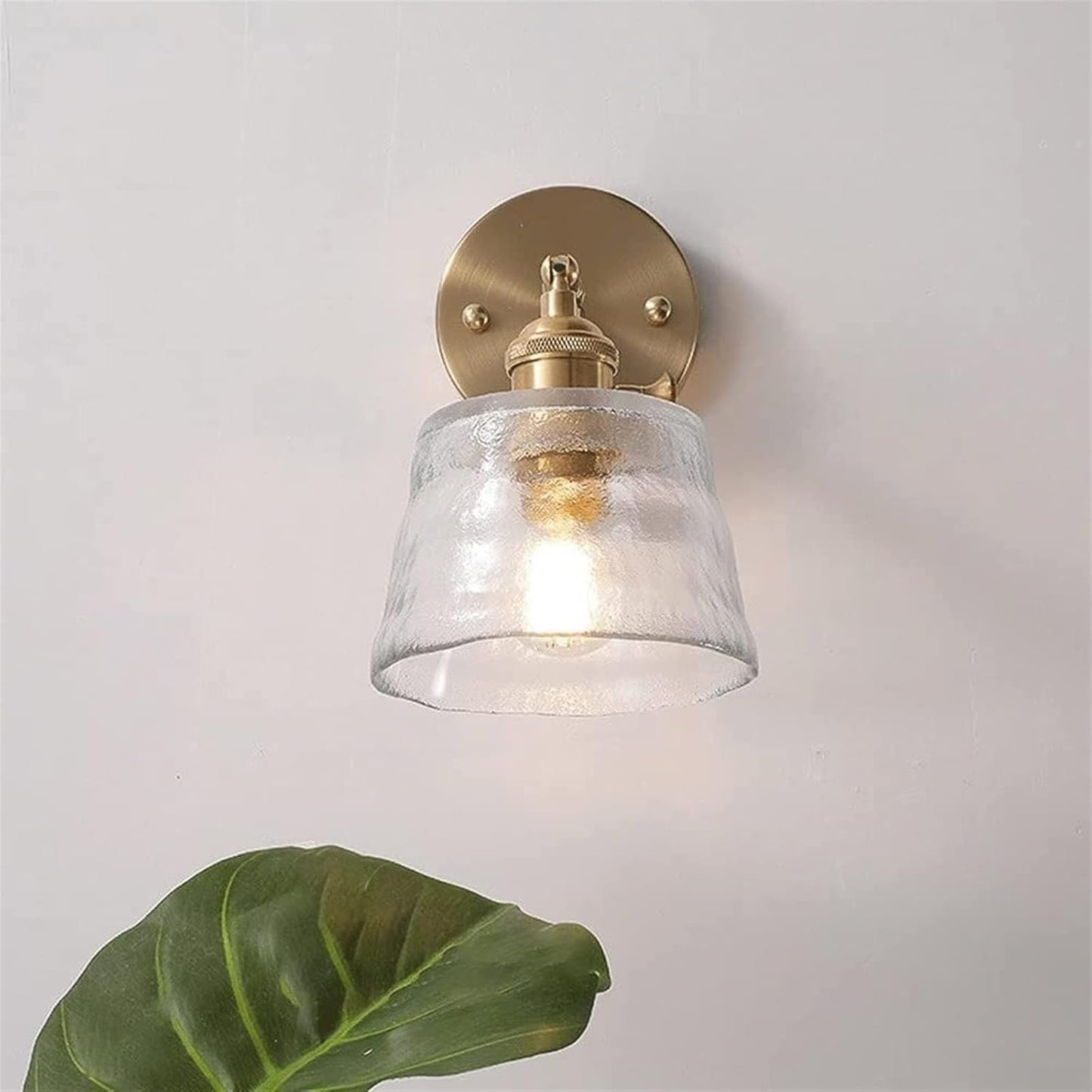 Modern Adjustable Glass Wall Sconce