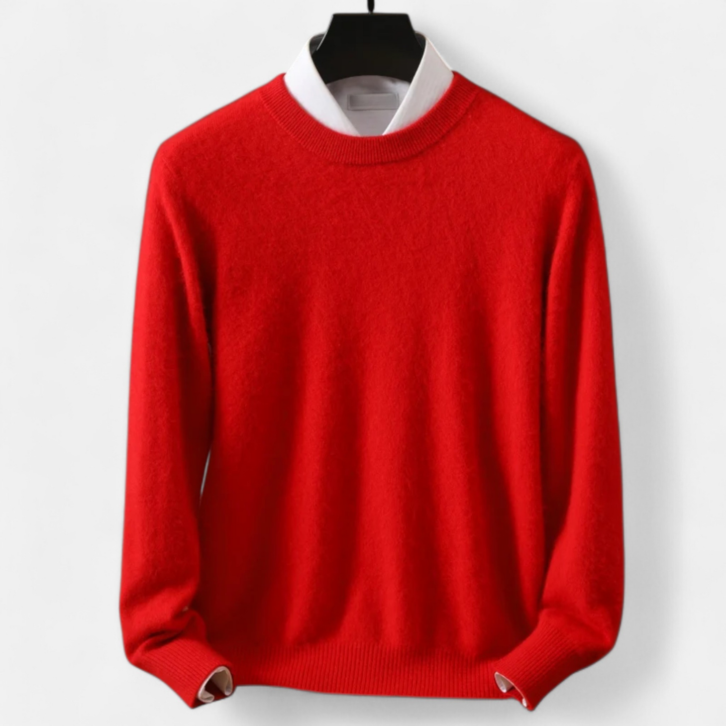 Virashoper Men’s Heritage Knit Cashmere Sweater