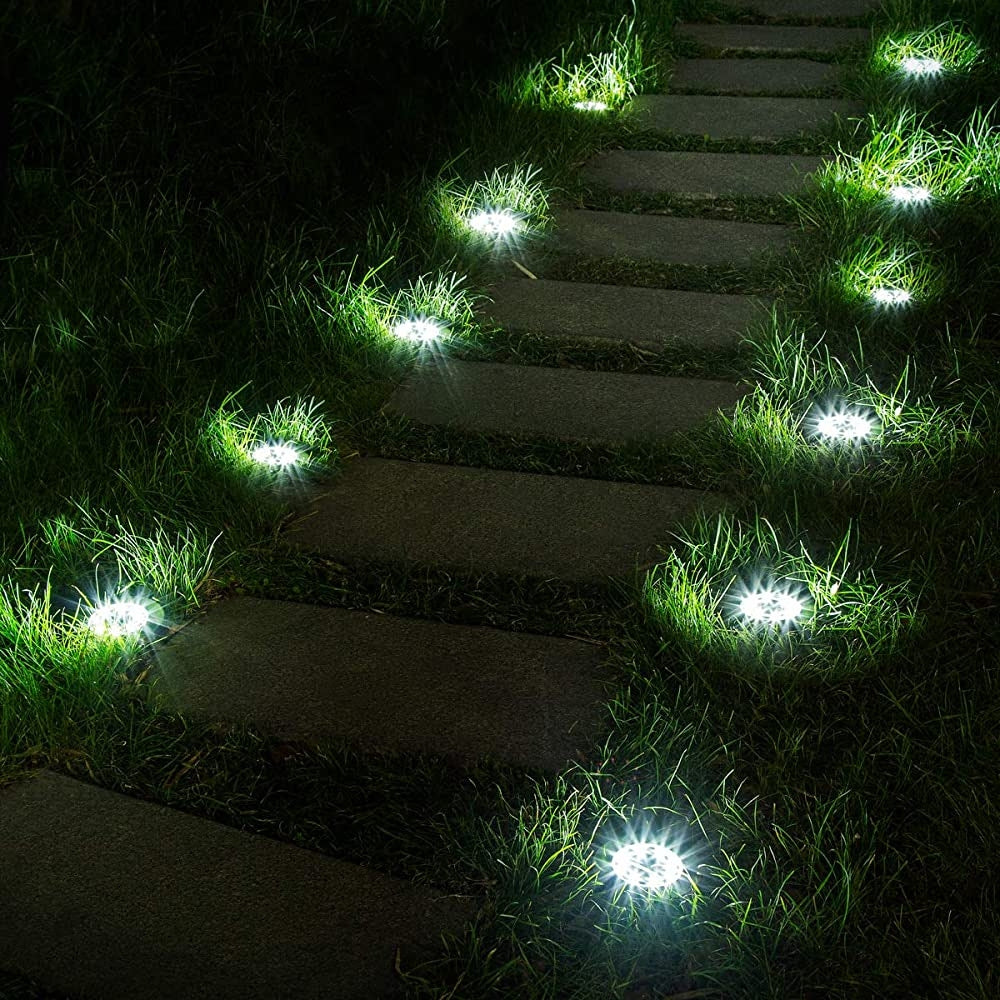 Solar Ground Lights – LED Pathway Lamps for Garden