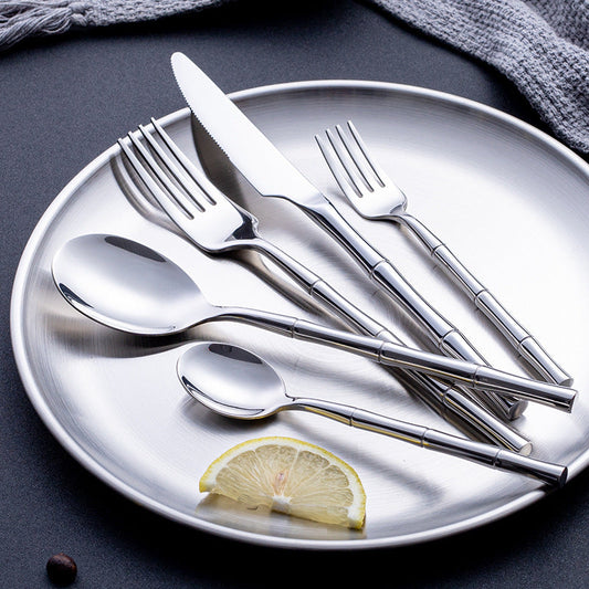 Aldomara Gold & Silver Stainless Steel Cutlery Set