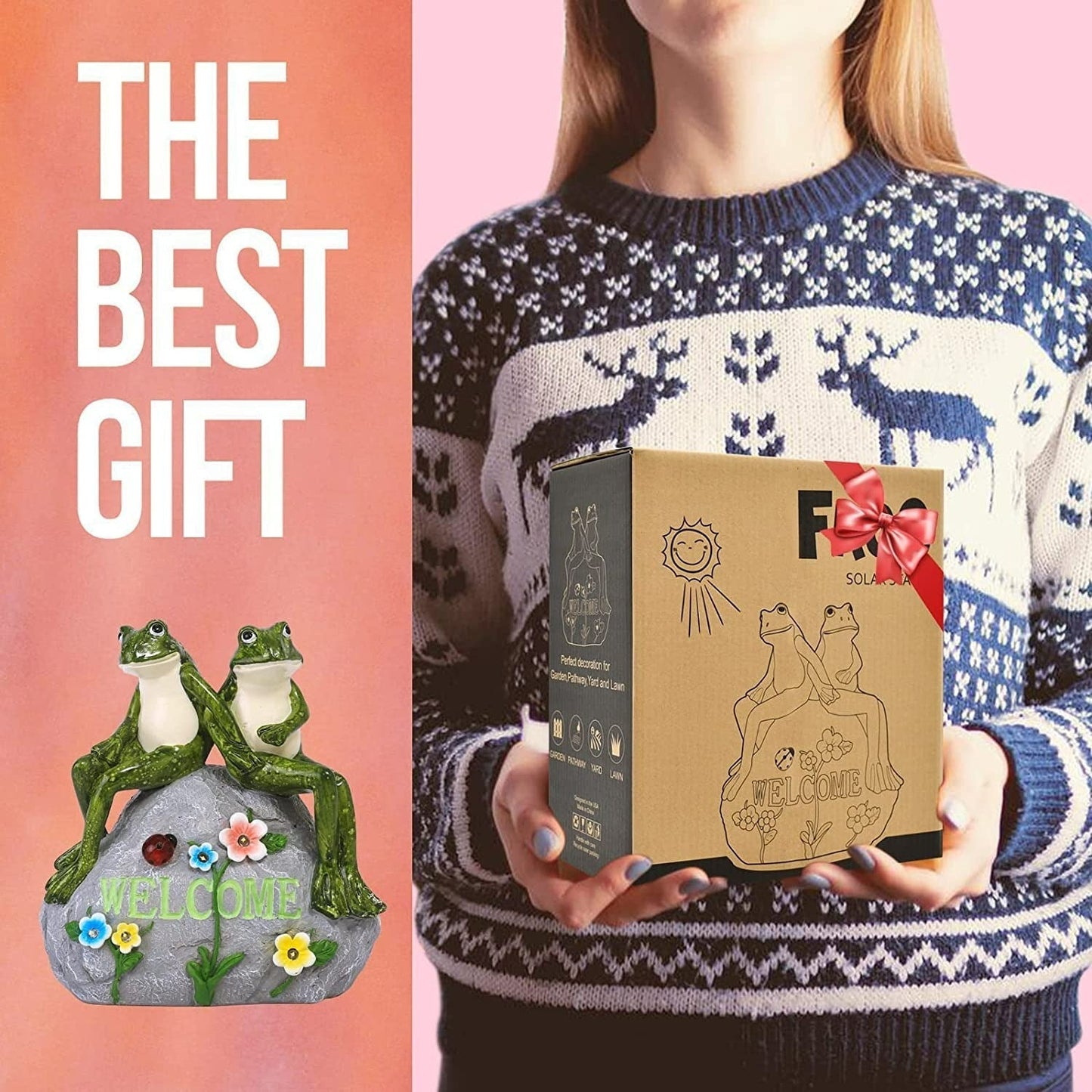 Solar Animal Garden Ornaments – Waterproof LED Outdoor Decorative Lights for Patio & Yard