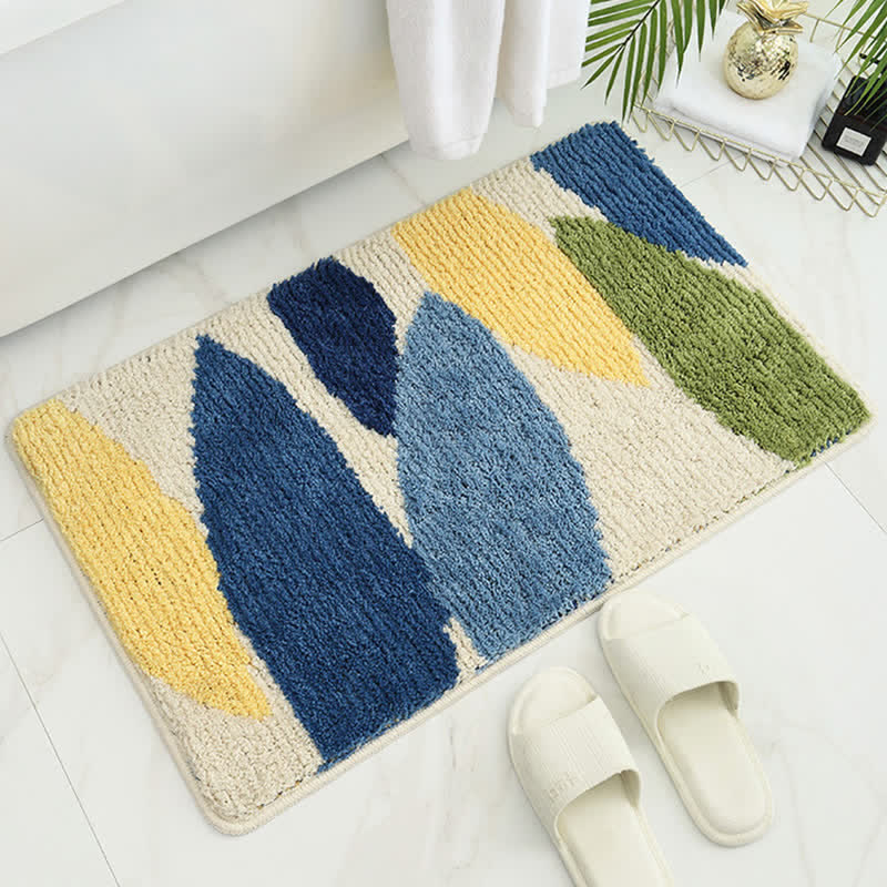 Soft Absorbent Bath Rug with Non Slip Backing