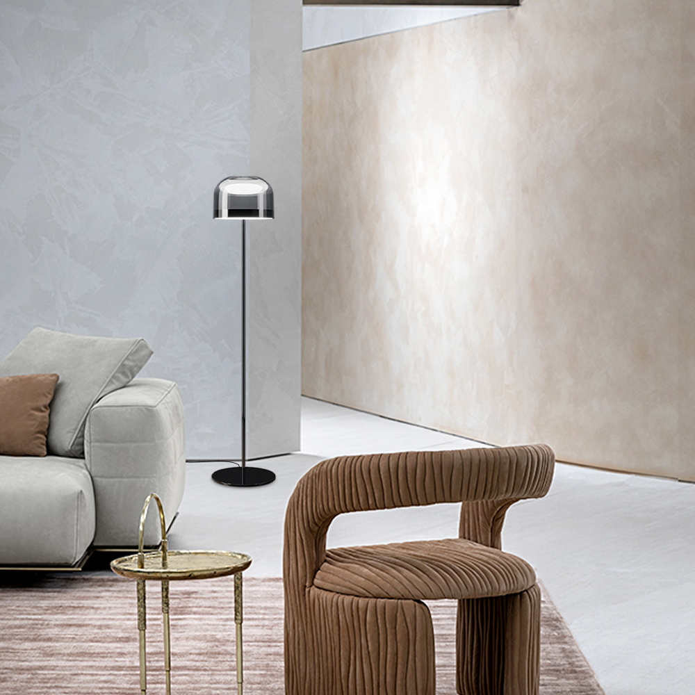 Minimalist Dome Floor Lamp for Bedroom or Living Room