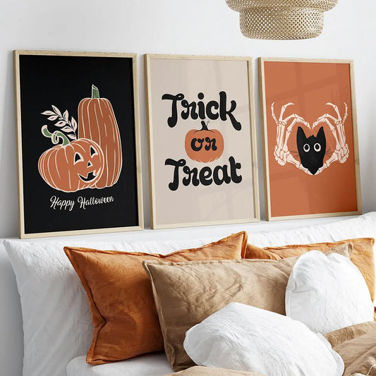 Halloween Canvas Wall Art