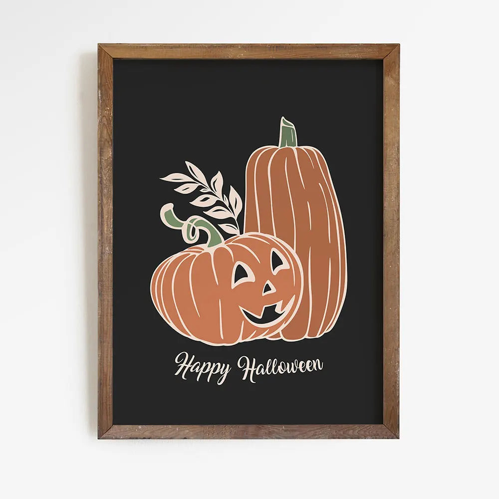 Halloween Canvas Wall Art