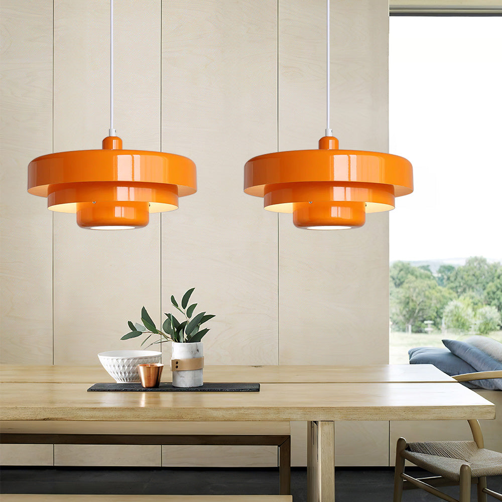 Single Head Bauhaus Iron Pendant Lamp