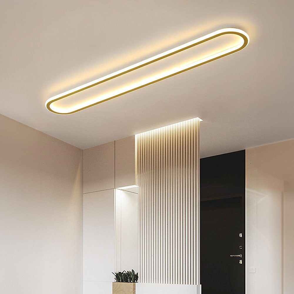 Modern Aisle Long Ceiling Light