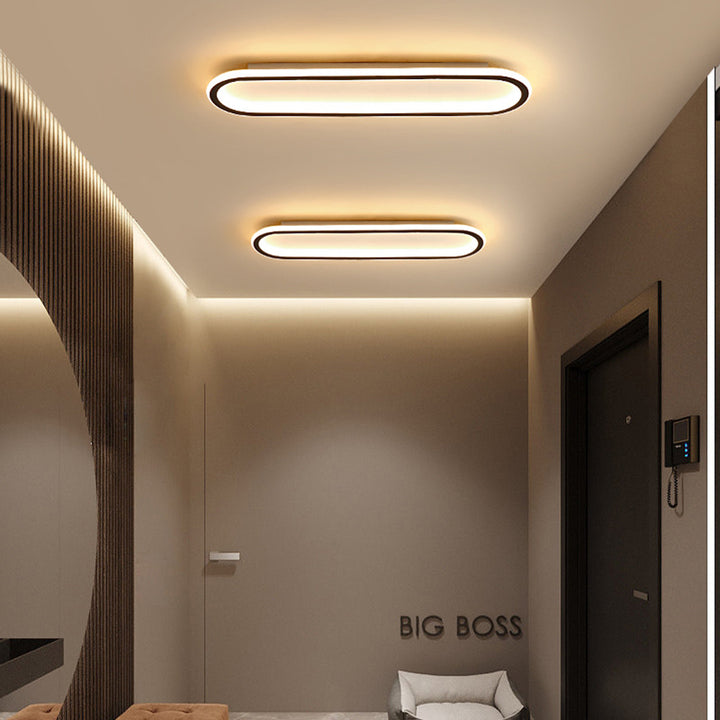 Modern Aisle Long Ceiling Light