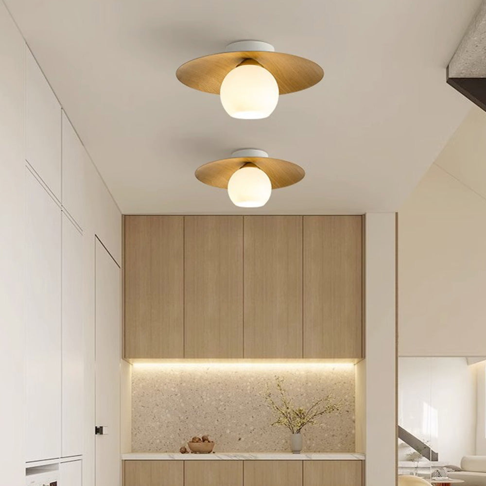 Modern Semi-Flush Ceiling Light