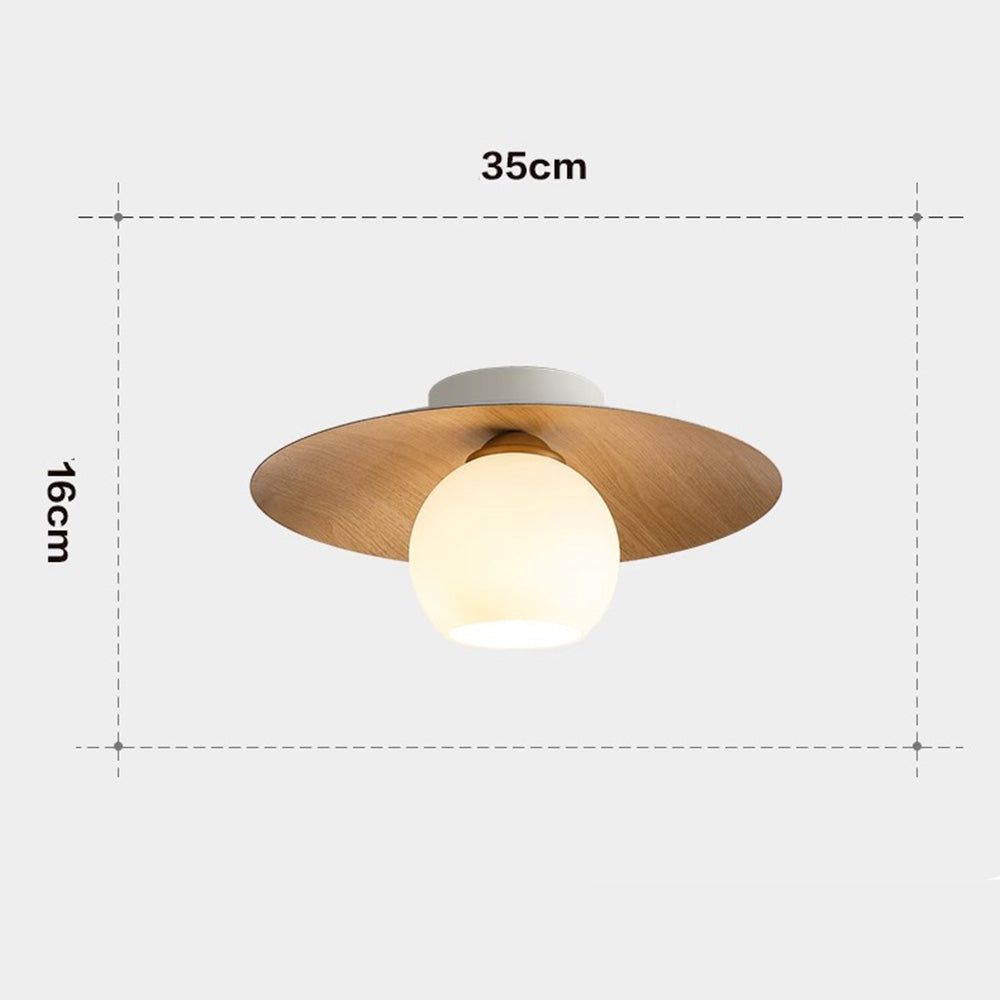 Modern Semi-Flush Ceiling Light