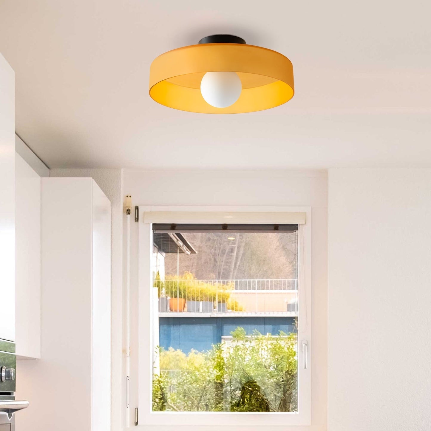 Modern Round Flush Mount Ceiling Light