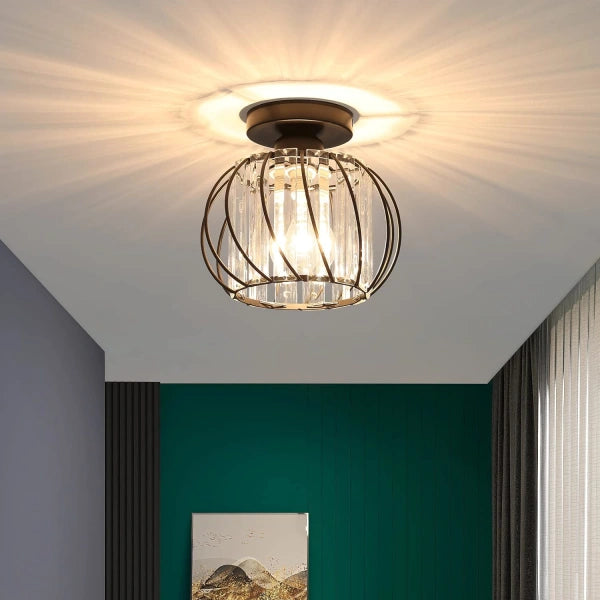 Minimalist Glass Ceiling Lamp