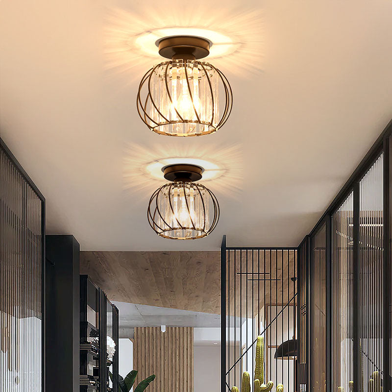 Minimalist Glass Ceiling Lamp