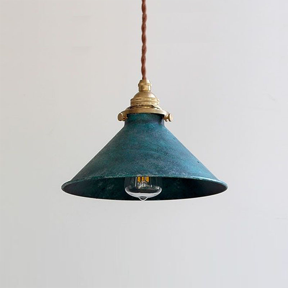 Retro Industrial Metal Fanale Pendant Light