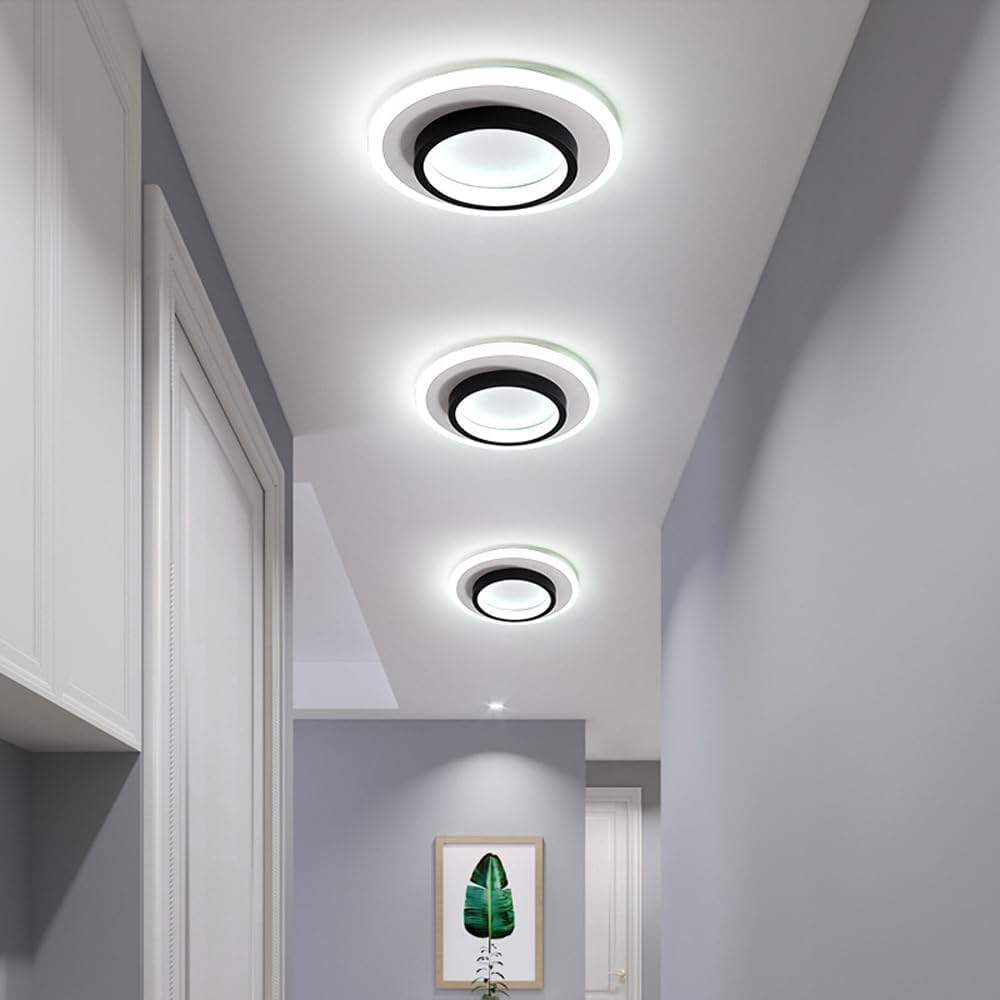Round Metal Acrylic LED Ceiling Light