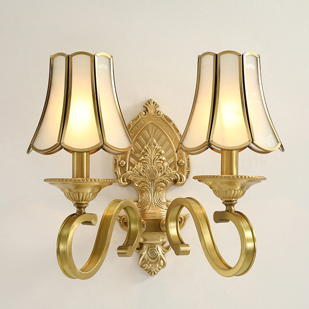 Vintage Gold Luxury Wall Lamp
