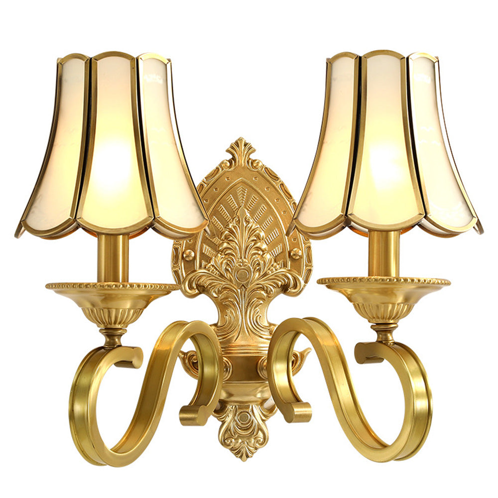 Vintage Gold Luxury Wall Lamp