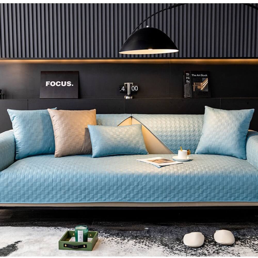Waterproof Leathaire Fabric Sofa Cover for Furniture Protection