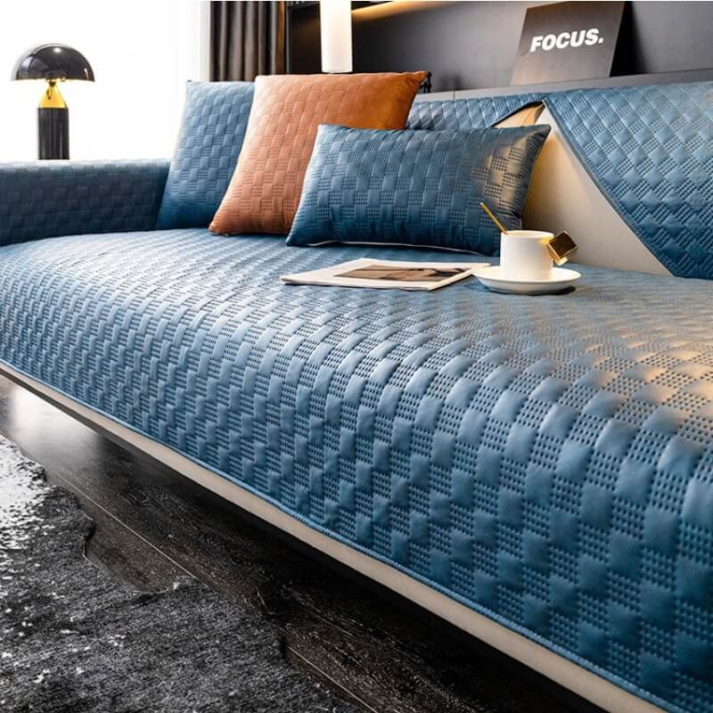 Waterproof Leathaire Fabric Sofa Cover for Furniture Protection