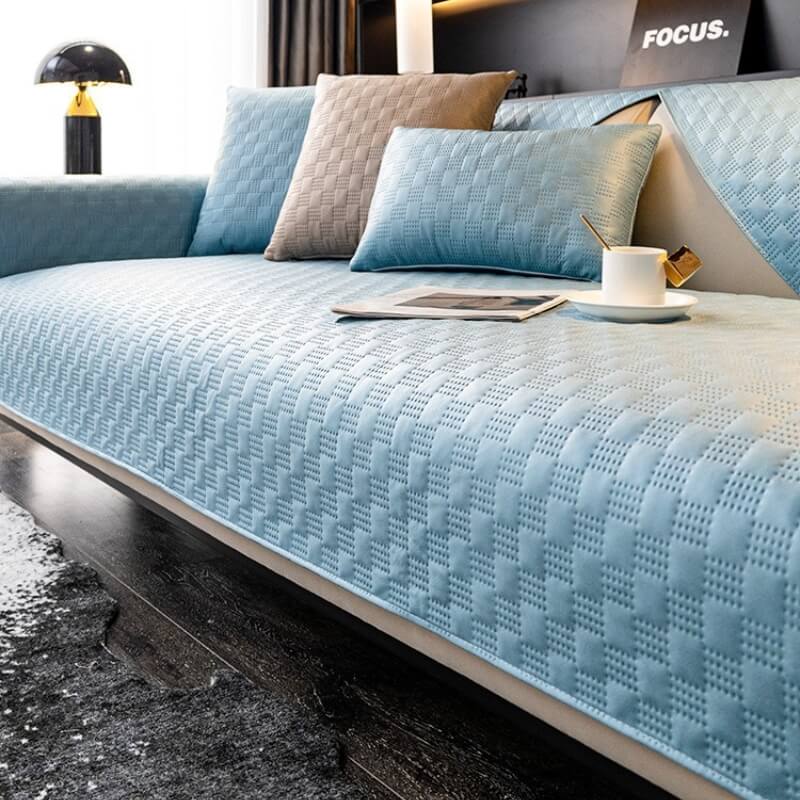 Waterproof Leathaire Fabric Sofa Cover for Furniture Protection