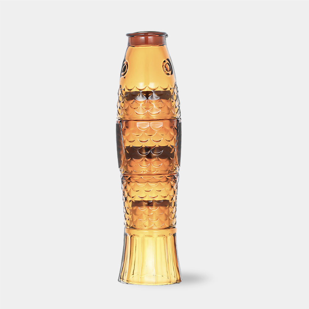 Stackable Koi Fish Glasses – Set of 4 Colourful Tumblers