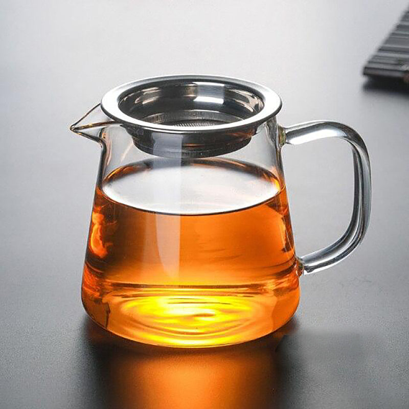 Single Cup Glass Teapot – Modern Loose Leaf Tea Maker