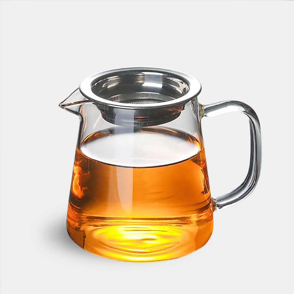 Single Cup Glass Teapot – Modern Loose Leaf Tea Maker
