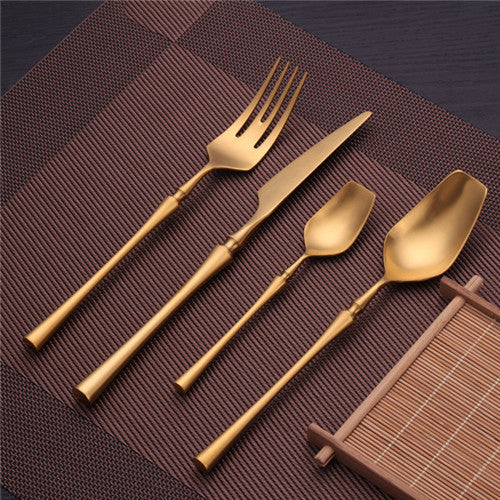 Venice Gold Stainless  Cutlery Set