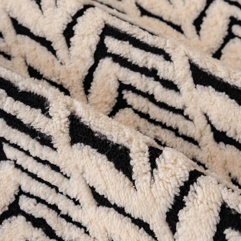 Premium Warm Wheat-Ear Plush Anti-Slip Couch Cover