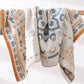 Flower Print Jacquard Cotton Bath Towel 70x140cm