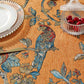 Chenille Jacquard Floral Tablecloth