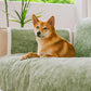 All-Season Anti-Slip Striped Pet Rug Furniture Protector