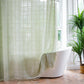 Vintage Inspired Plaid Shower Curtain