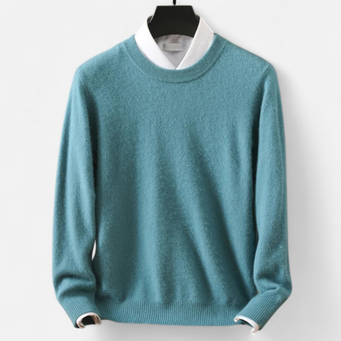 Virashoper Men’s Heritage Knit Cashmere Sweater