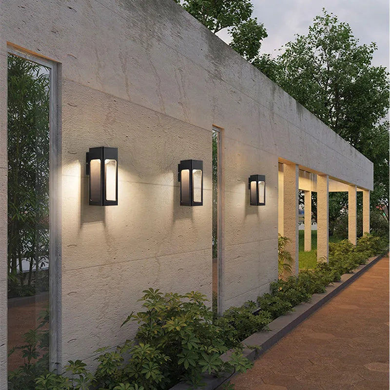 Minimalist Waterproof Outdoor Wall Light