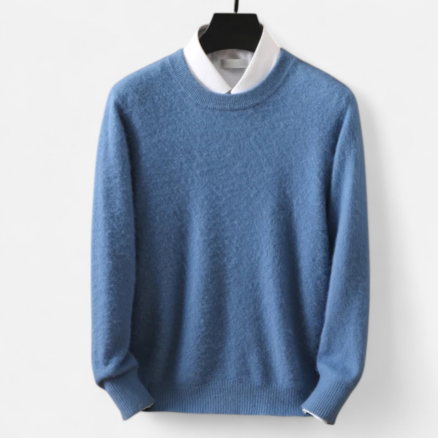 Virashoper Men’s Heritage Knit Cashmere Sweater