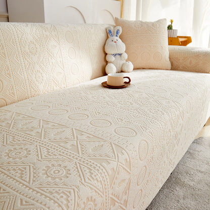 Bohemian Jacquard Stretch Full-Cover Anti-Slip Couch Cover