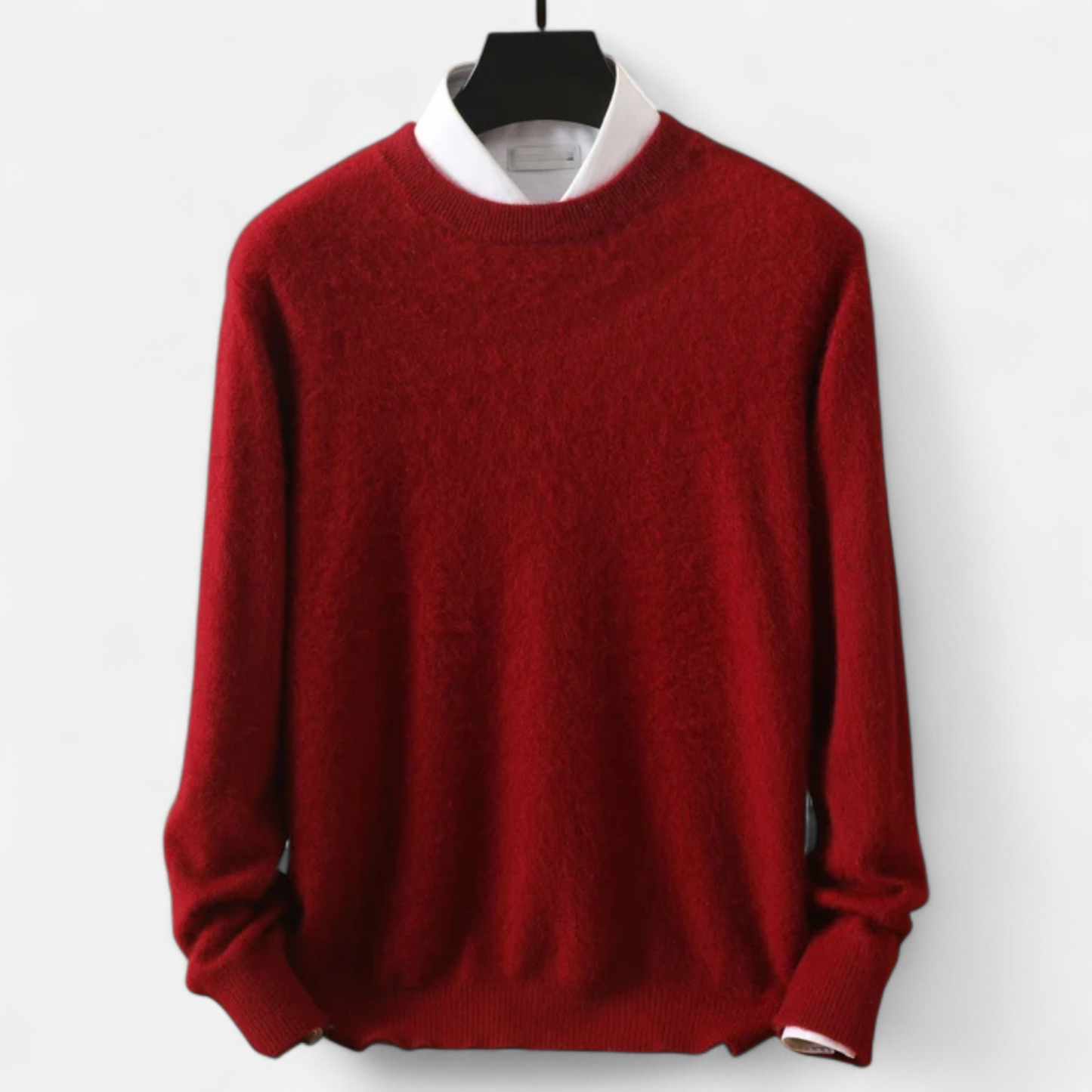 Virashoper Men’s Heritage Knit Cashmere Sweater