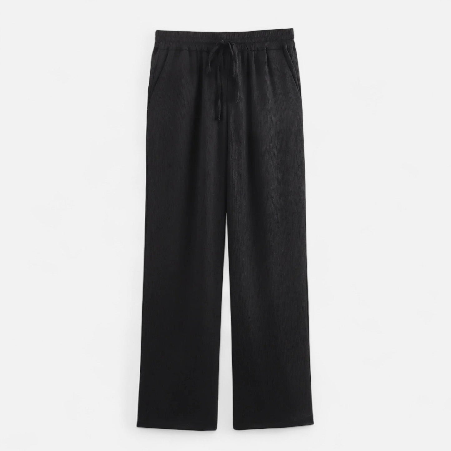 Virashoper Women’s Wrinkled Suit Jacket & Pants Set – Sculpted Autumn Elegance