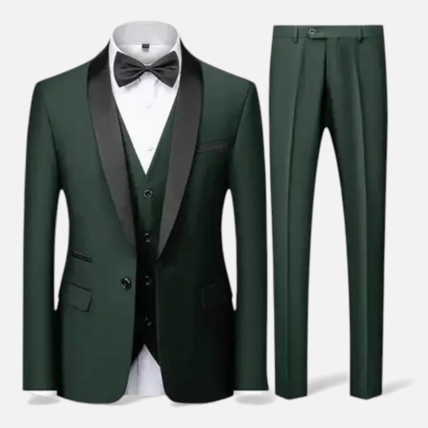 Virashoper Men’s Three-Piece Wedding & Party Suit