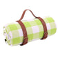 Reversible Checkered Cotton Picnic Blanket