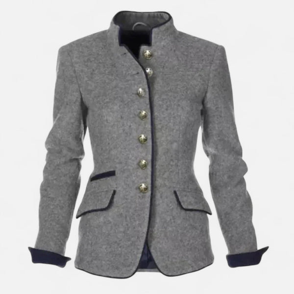 Virashoper Women’s Double-Breasted Wool Blazer