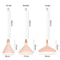 French Macaron Conical Metal Pendant Lamp