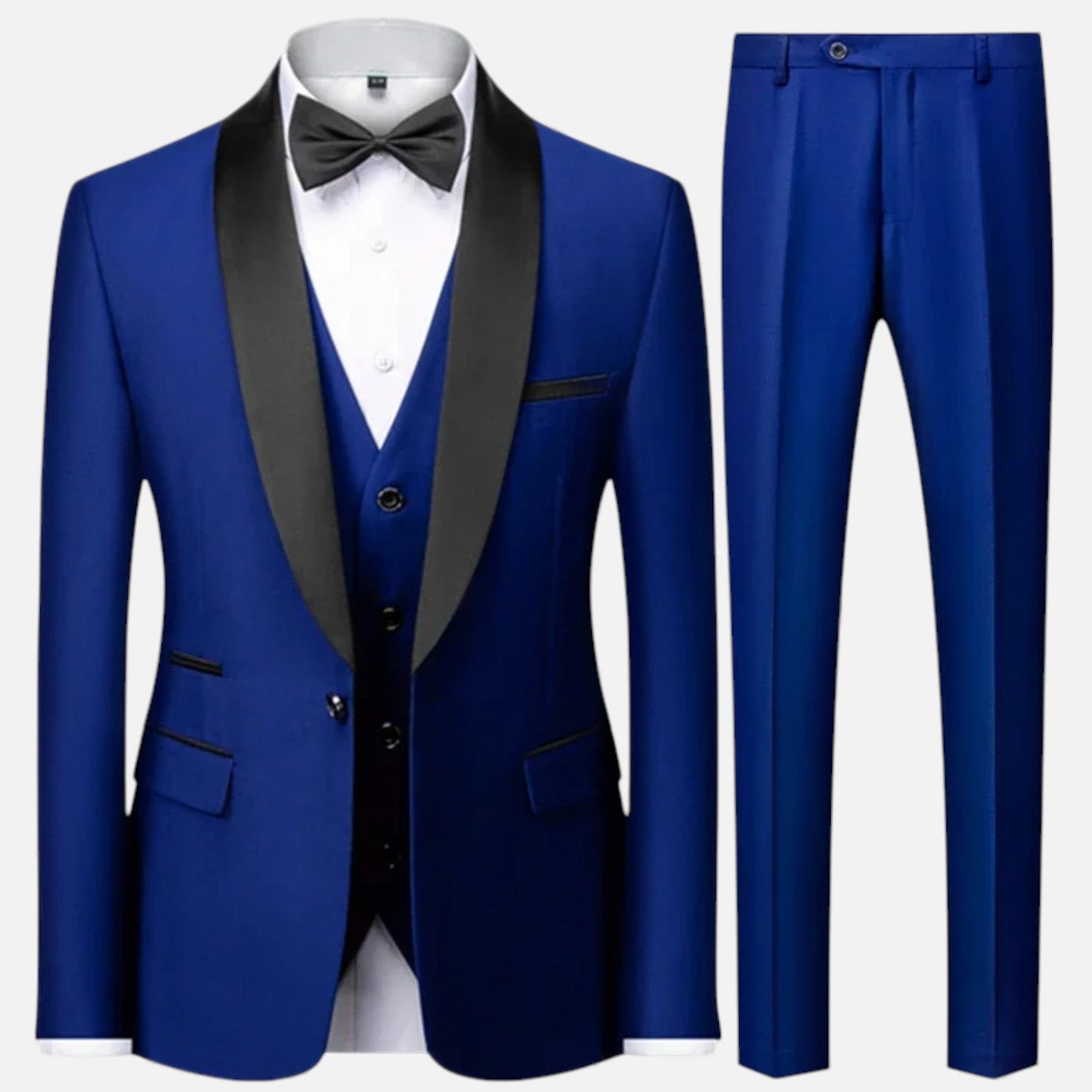 Virashoper Men’s Three-Piece Wedding & Party Suit