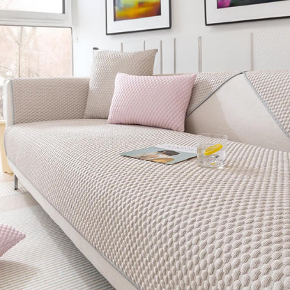 Anti-Scratch Furniture Protector Washable Cooling Couch Cover