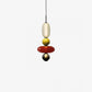 Colourful Pebble Glass Pendant Lamp