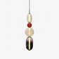 Colourful Pebble Glass Pendant Lamp