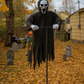 Ghostface Scarecrow Halloween Yard Decoration