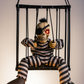 Screaming Animated Halloween Prisoner in Cage